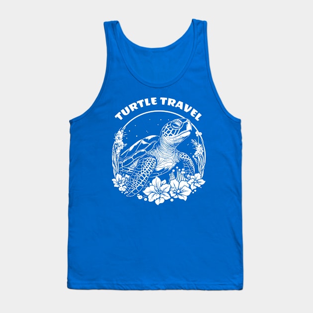 turtle travel tortoise Tank Top by Supertrooper